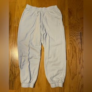 Hollister Sweatpants Baby Blue Brandy Melville Dupe